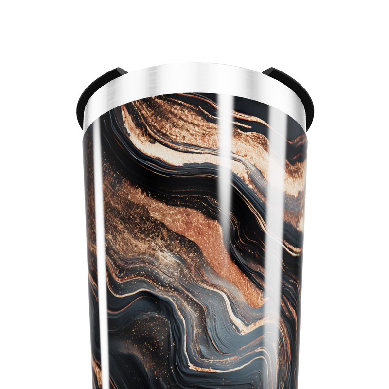 Copo Térmico - Com estampa marmorizada