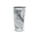 Copo Térmico - Mármore Branco Aço Inox