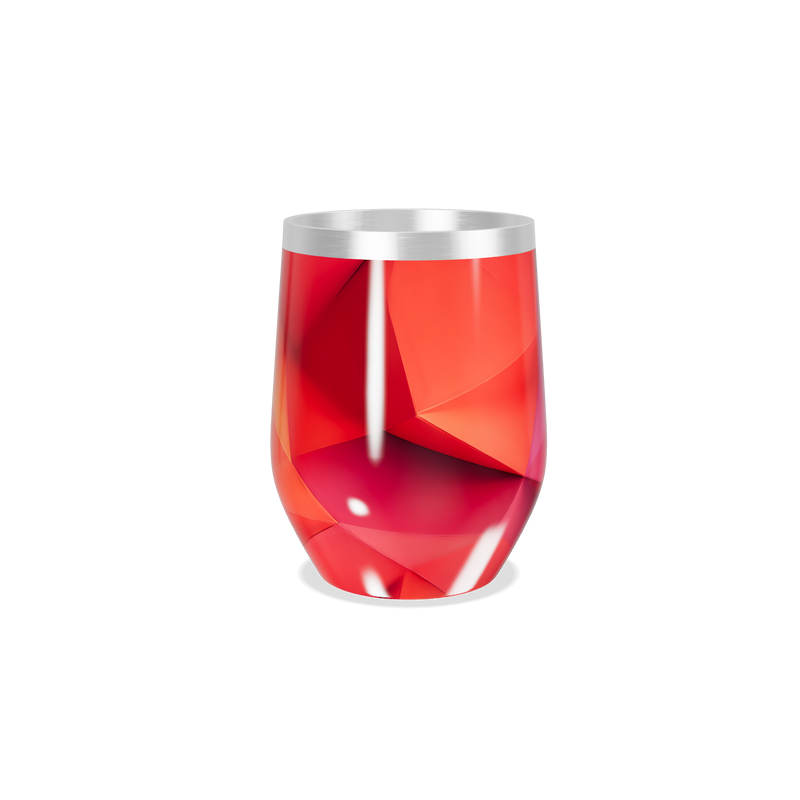 Copo Térmico Slim - Vermelho Translúcido