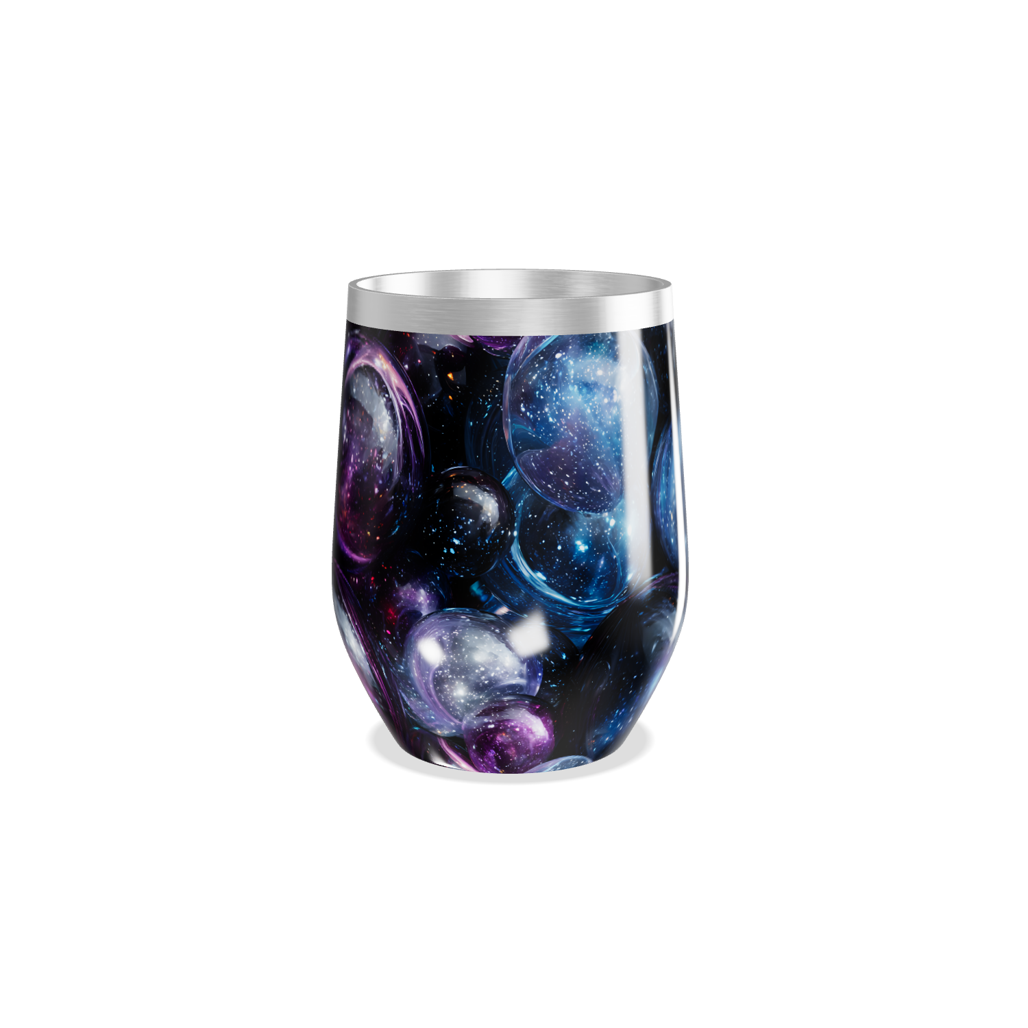Copo Térmico Slim - Estampa Galáxia Colorida