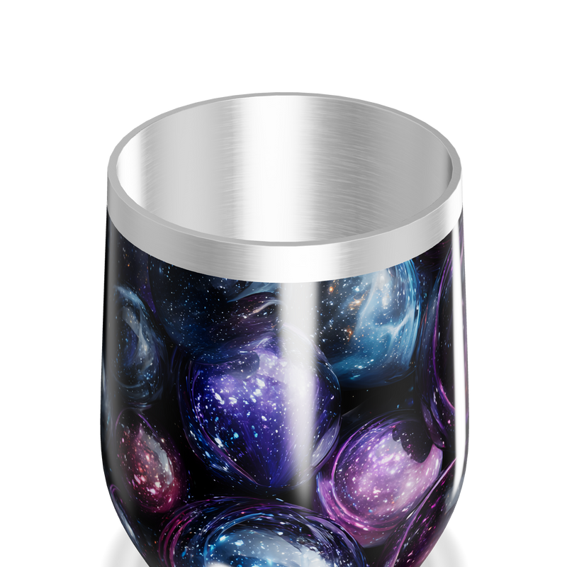 Copo Térmico Slim - Estampa Galáxia Colorida