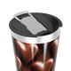 Copo Térmico - Estampa Corações Chocolate