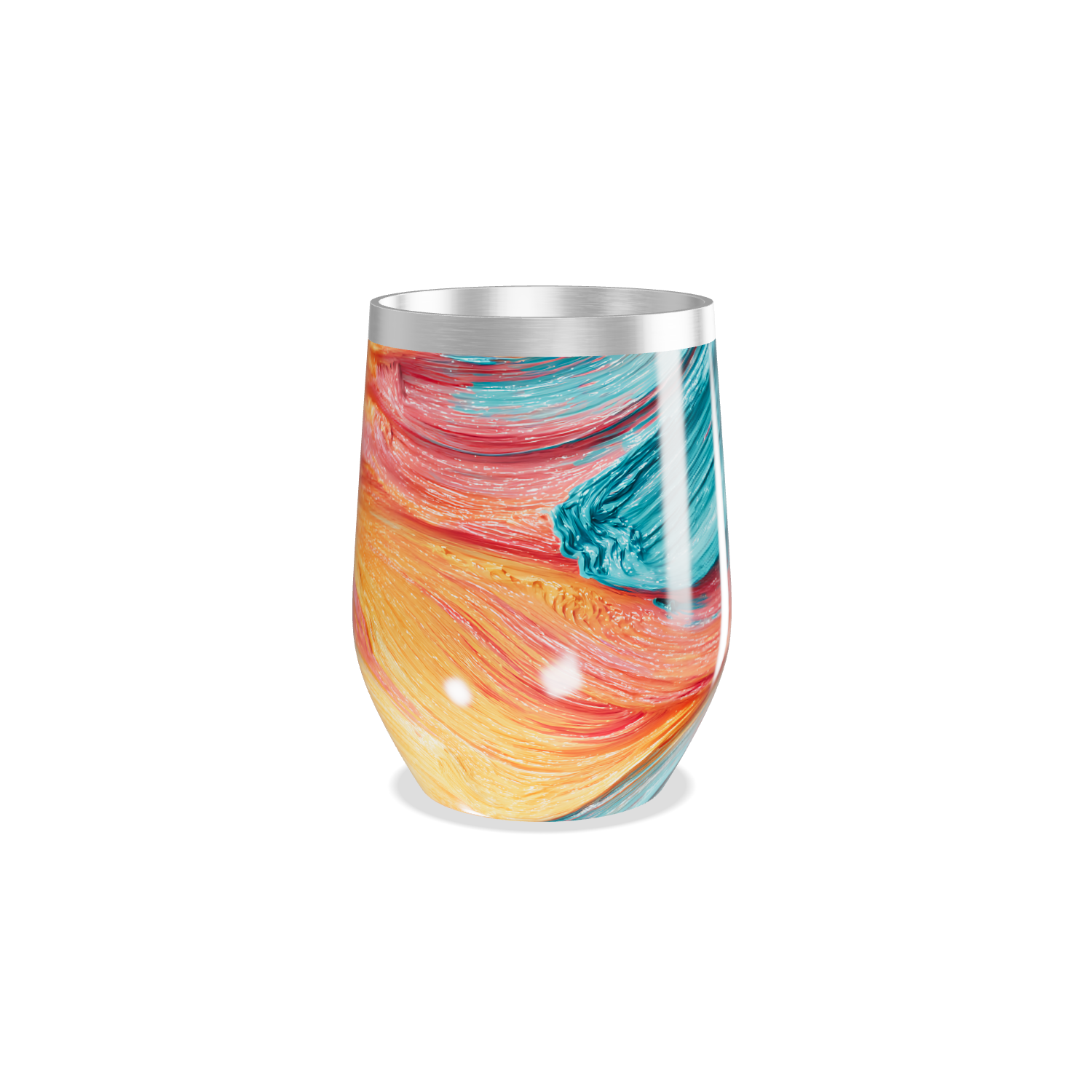 Copo Térmico Slim - Colorido Aço Inox