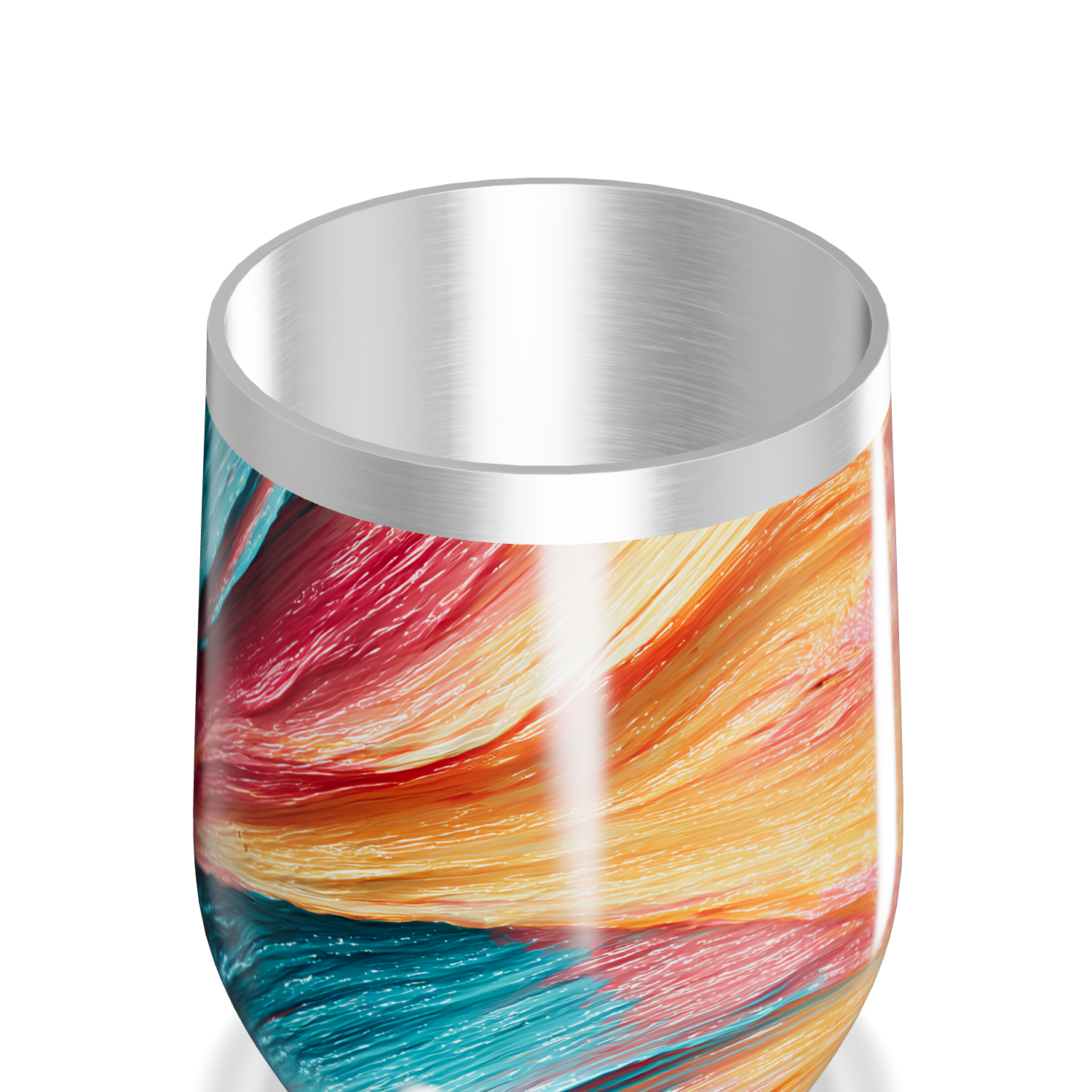 Copo Térmico Slim - Colorido Aço Inox