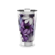Copo Térmico - Flores Roxas em Aço Inox