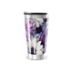 Copo Térmico - Flores Roxas em Aço Inox