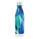 Garrafa Inox - Estampa Azul Geométrica
