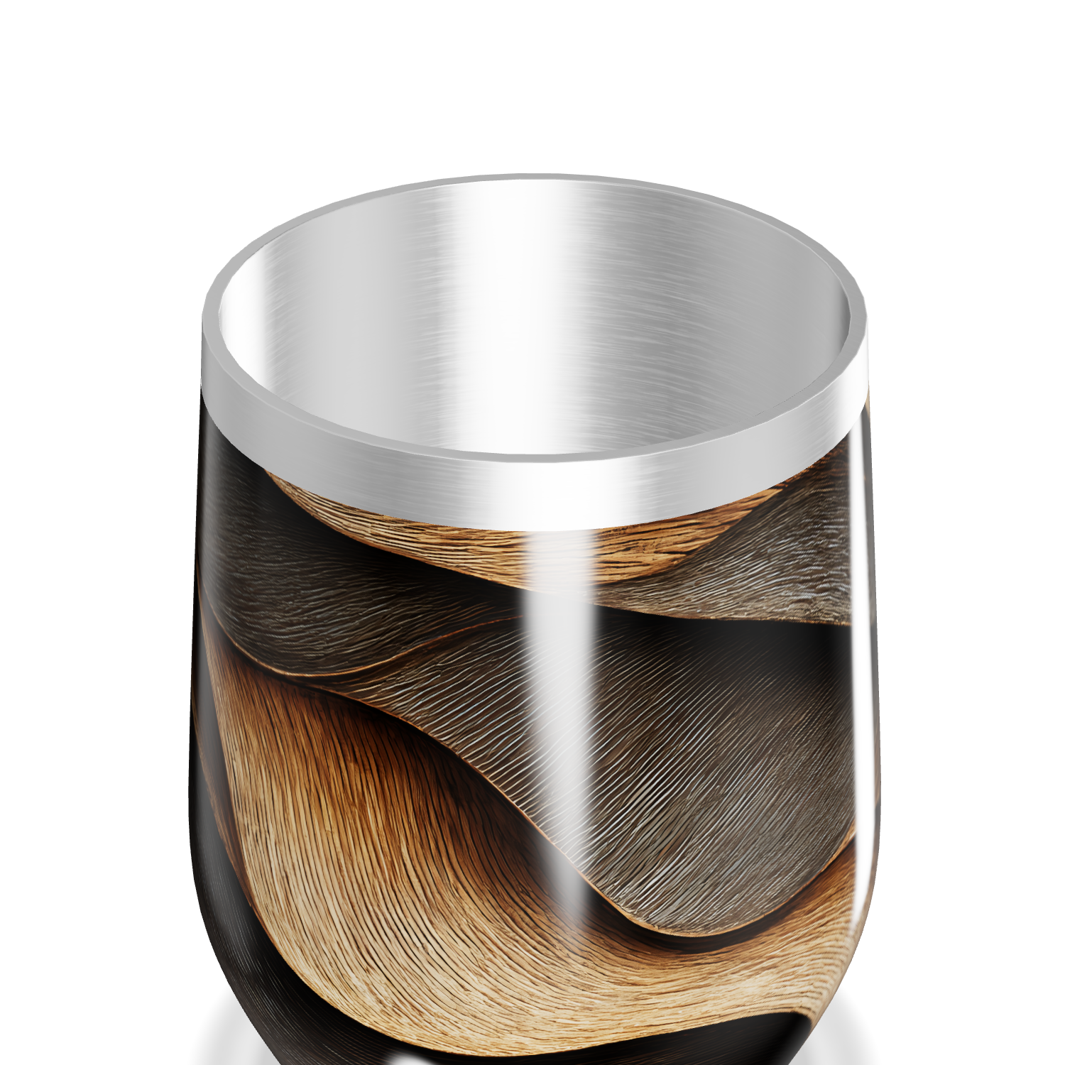 Copo Térmico Slim - Estampa Madeira