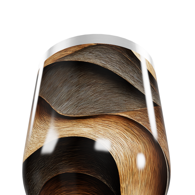 Copo Térmico Slim - Estampa Madeira