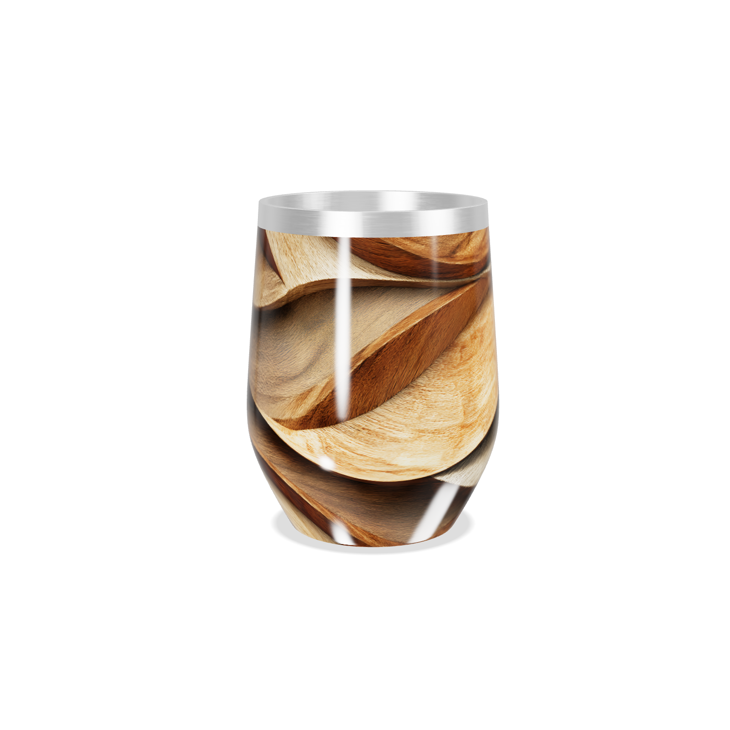 Copo Térmico Slim - Estampa Madeira