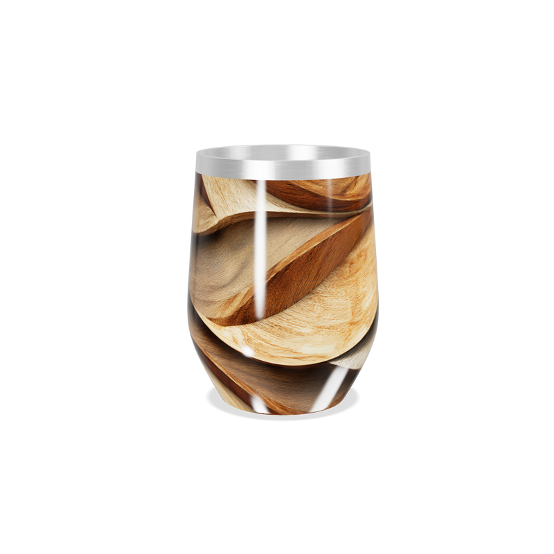 Copo Térmico Slim - Estampa Madeira