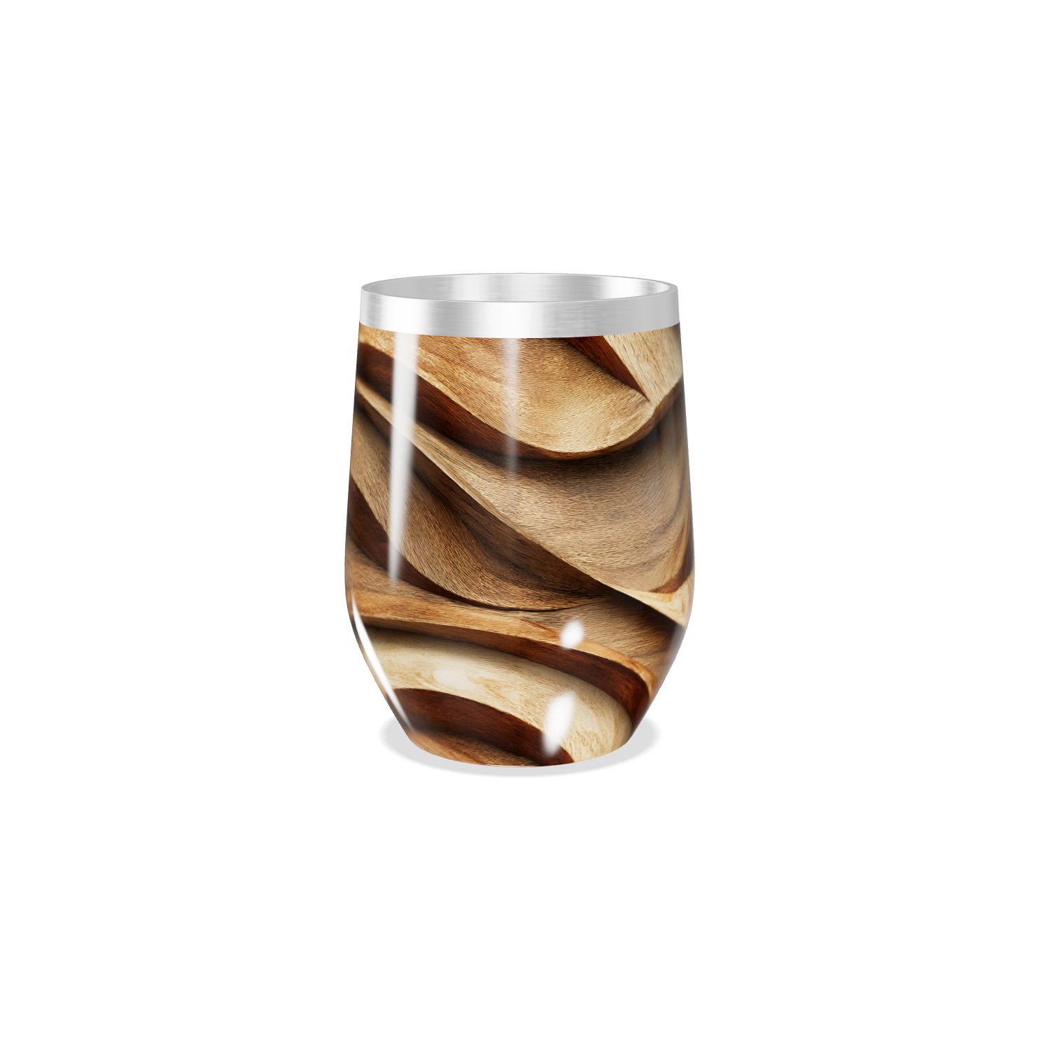 Copo Térmico Slim - Estampa Madeira