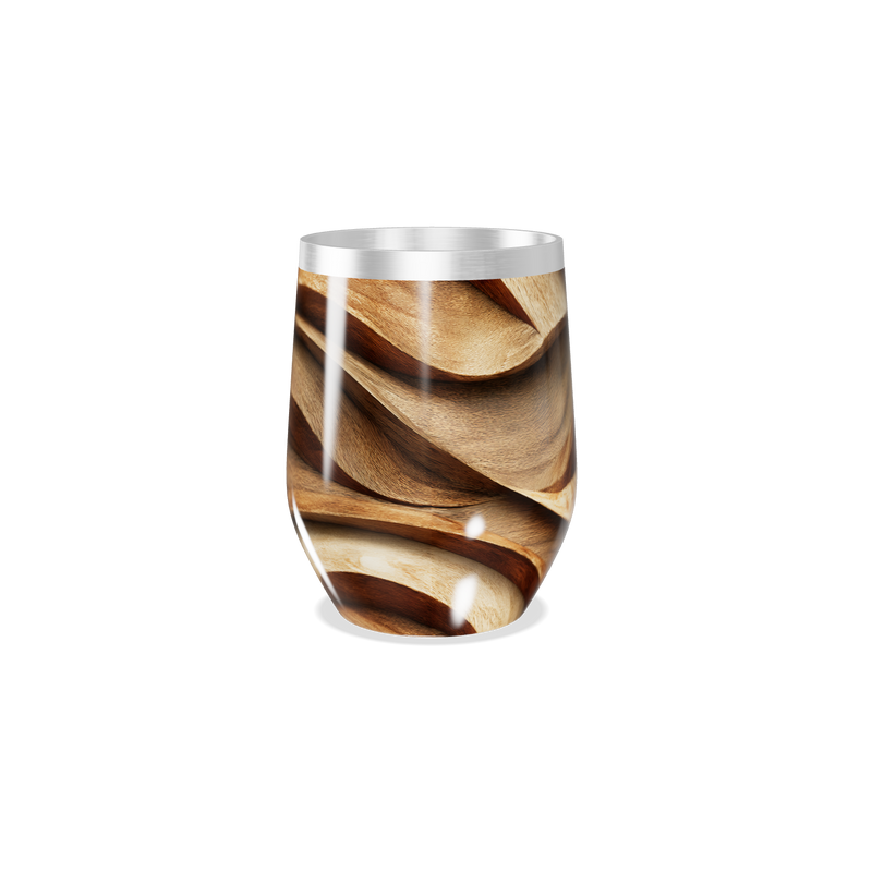 Copo Térmico Slim - Estampa Madeira