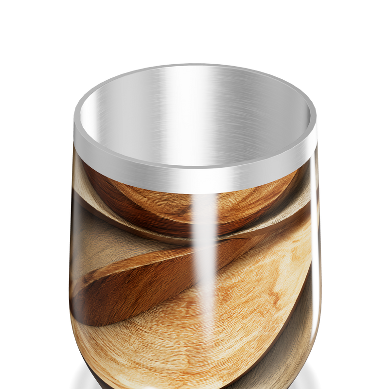 Copo Térmico Slim - Estampa Madeira
