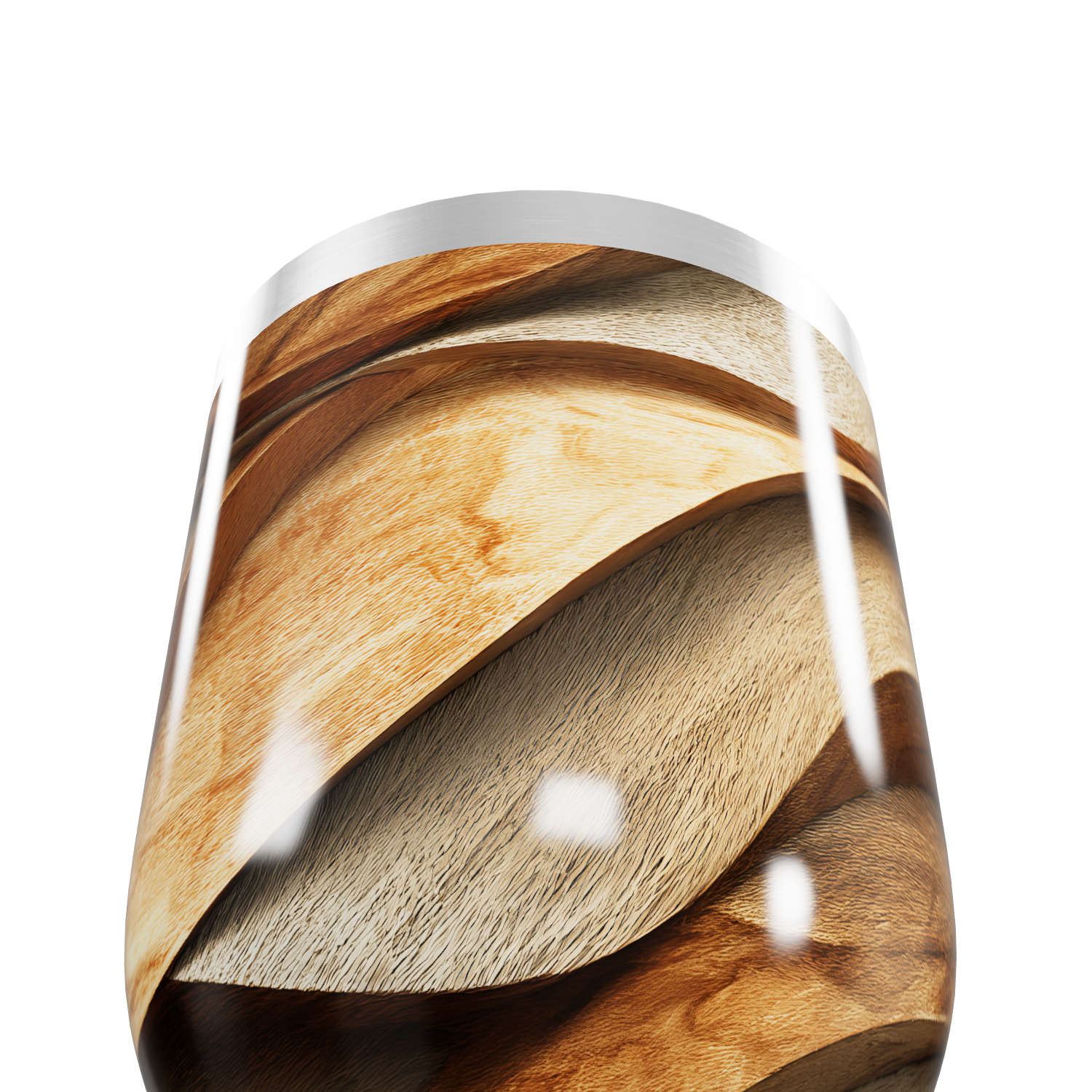 Copo Térmico Slim - Estampa Madeira