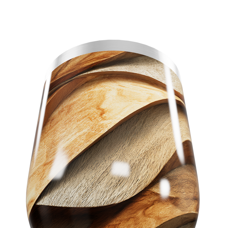 Copo Térmico Slim - Estampa Madeira