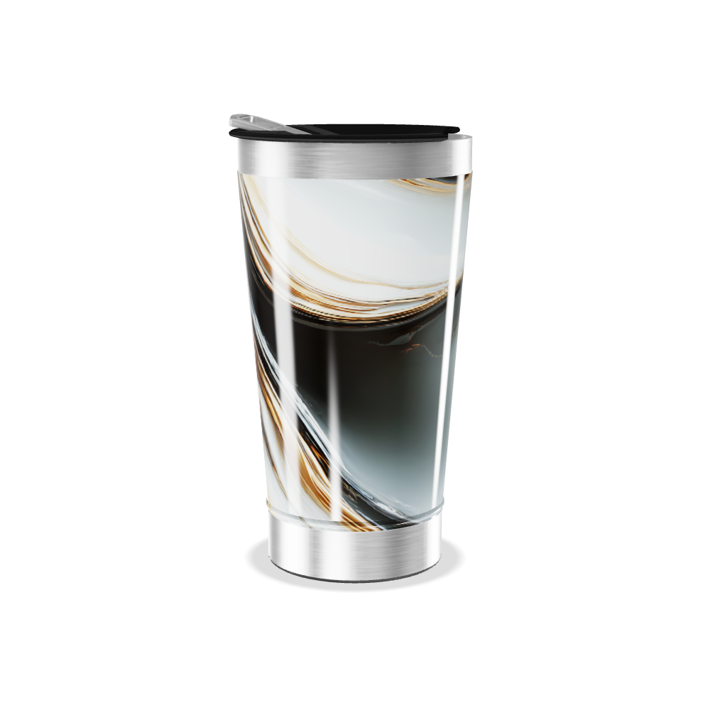 Copo Térmico - Mármore Cinza