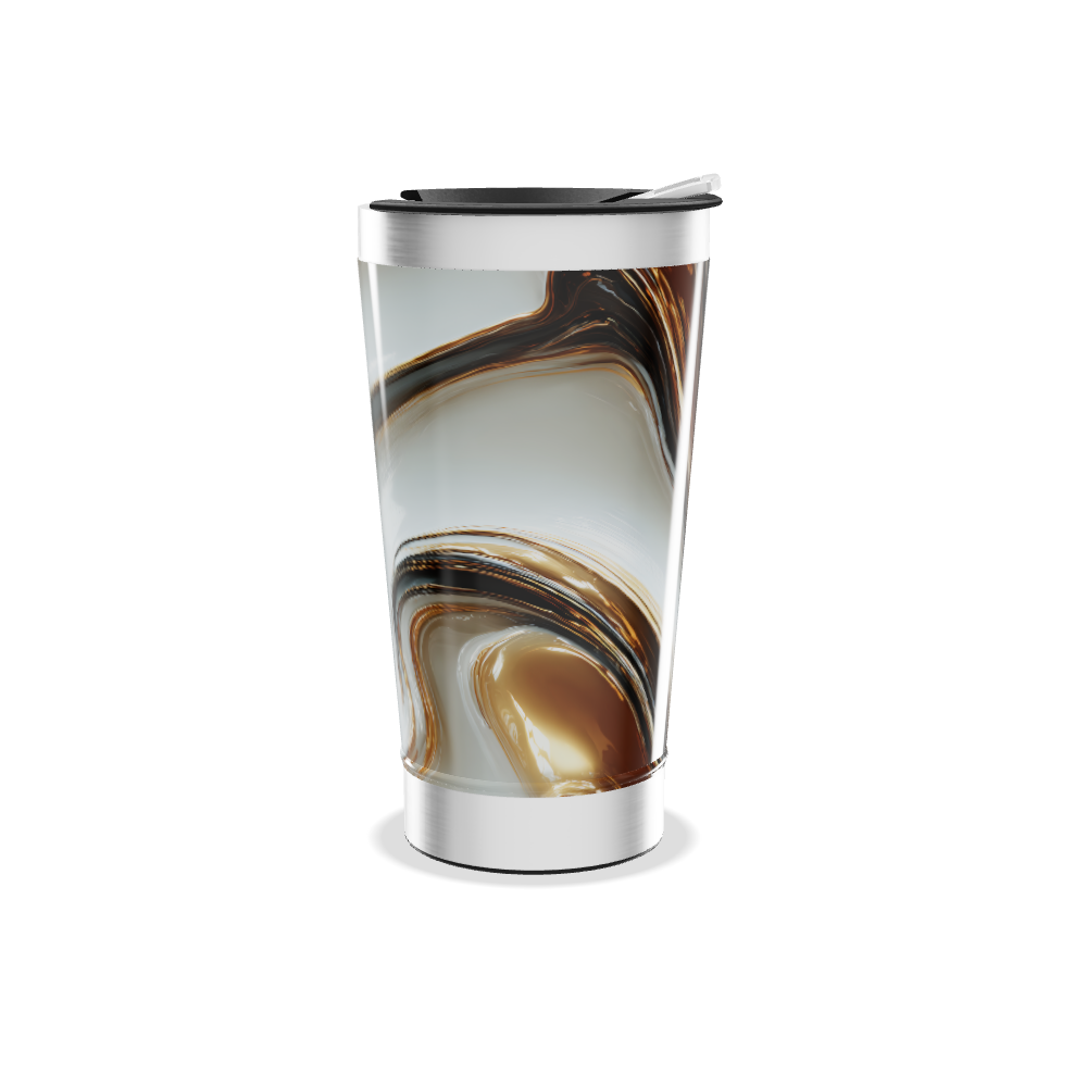 Copo Térmico - Mármore Cinza