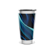Copo Térmico - Azul Preto Abstrato