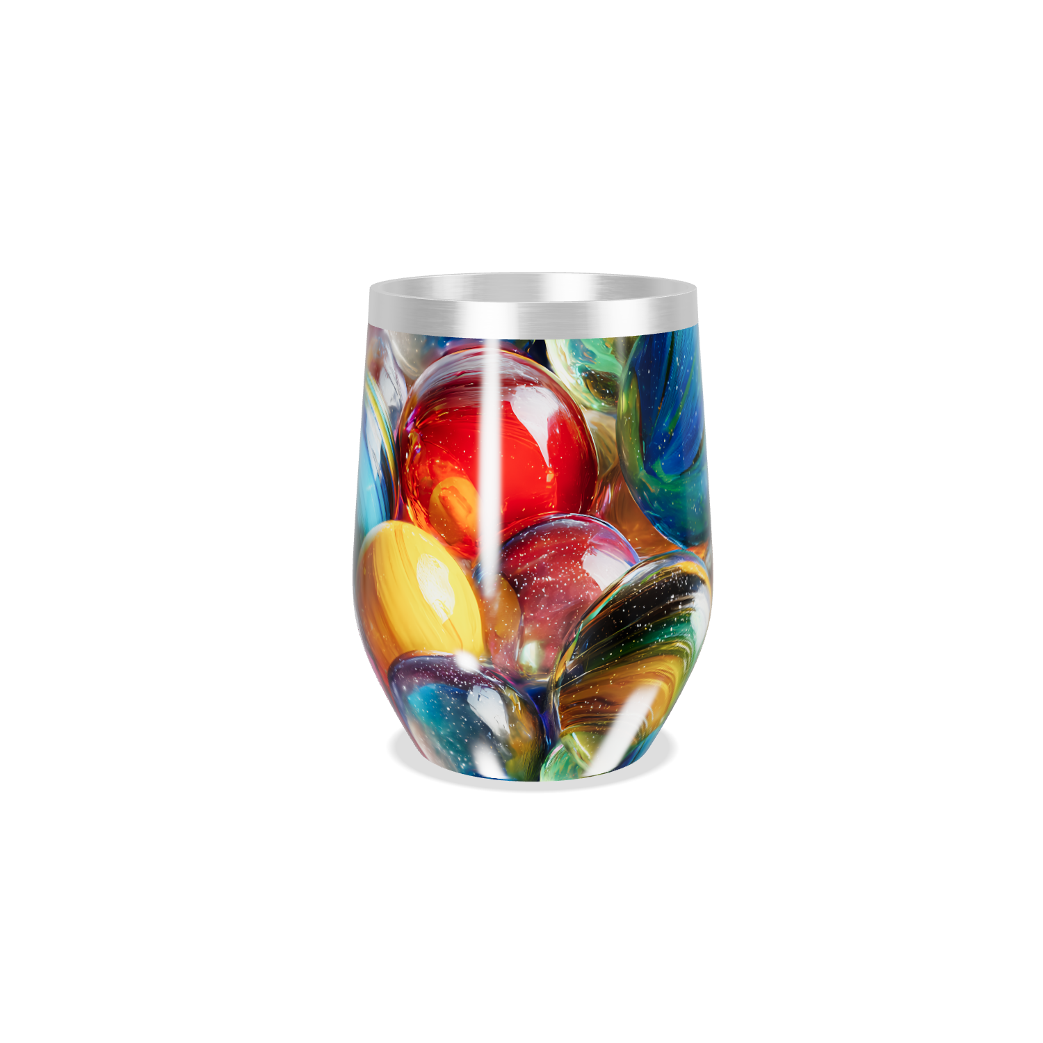 Copo Térmico Slim - Estampa Bolas Coloridas