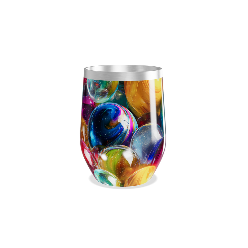 Copo Térmico Slim - Estampa Bolas Coloridas