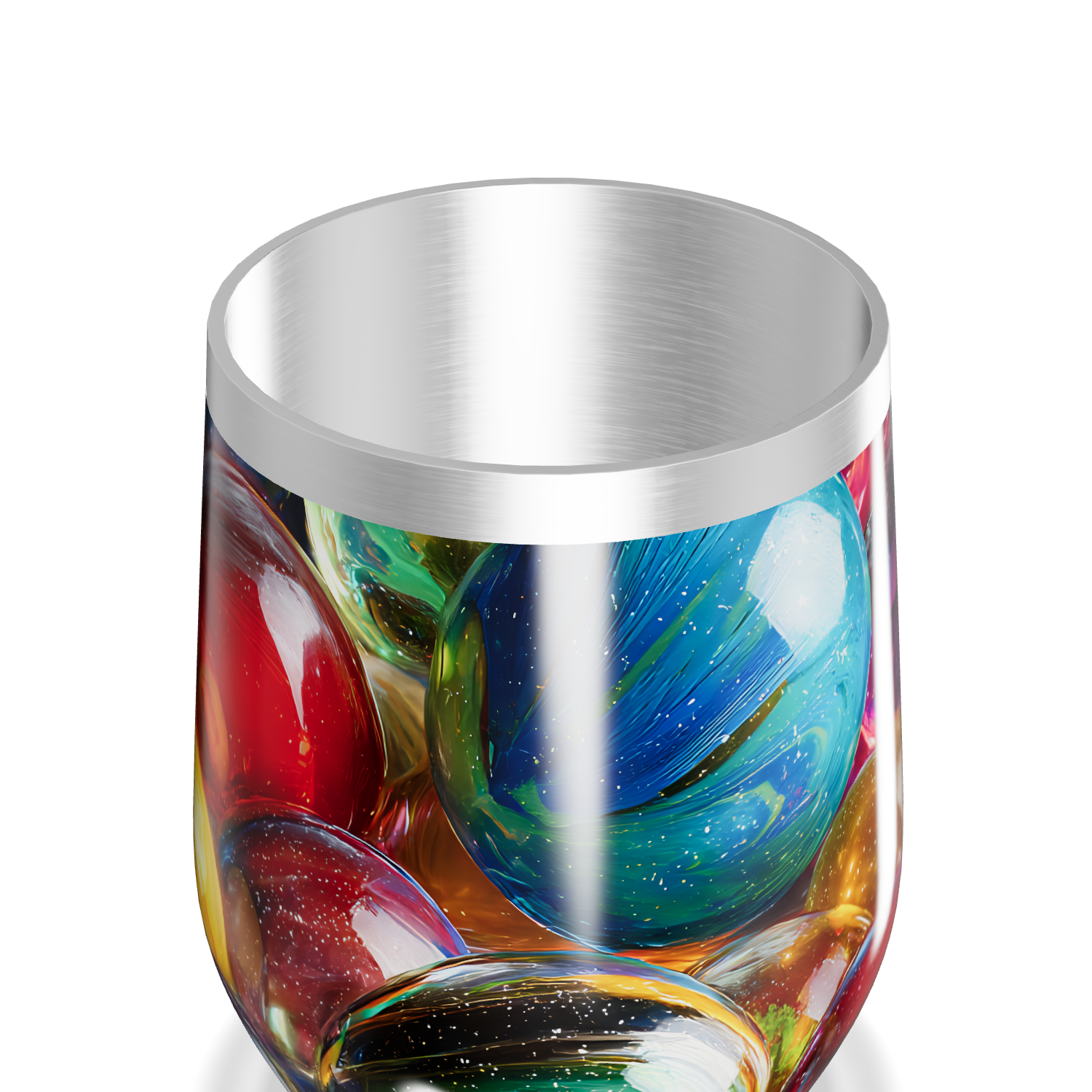 Copo Térmico Slim - Estampa Bolas Coloridas