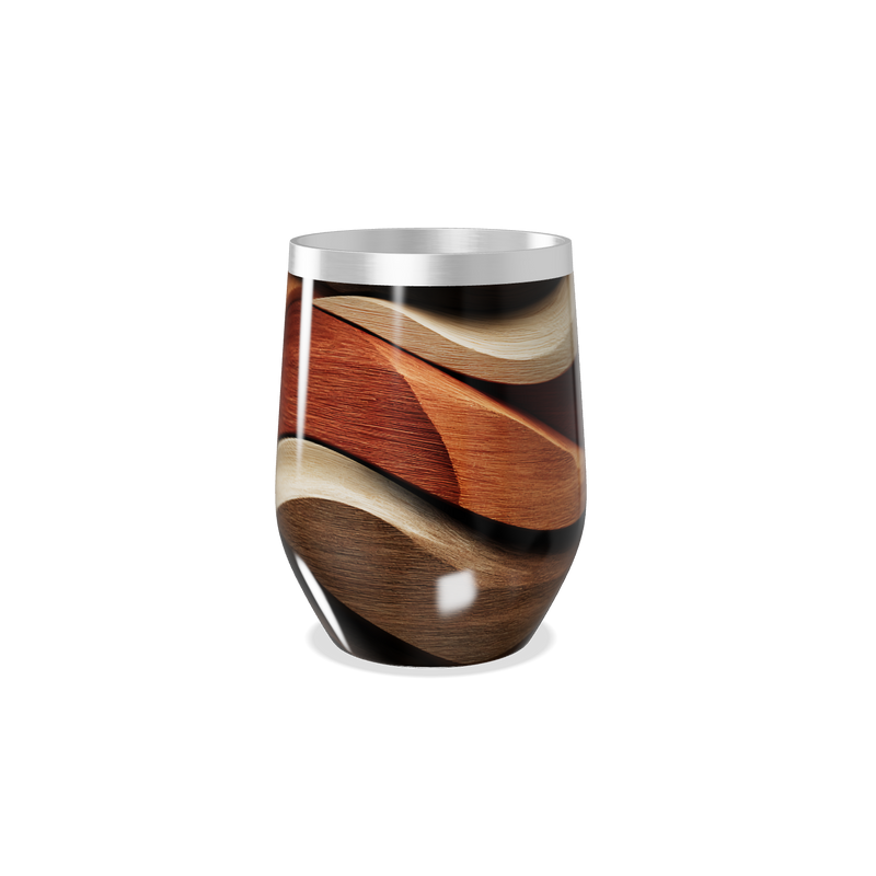 Copo Térmico Slim - Madeira Texturizada