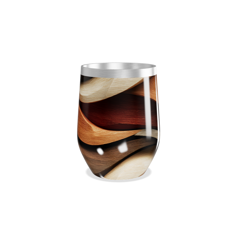 Copo Térmico Slim - Madeira Texturizada