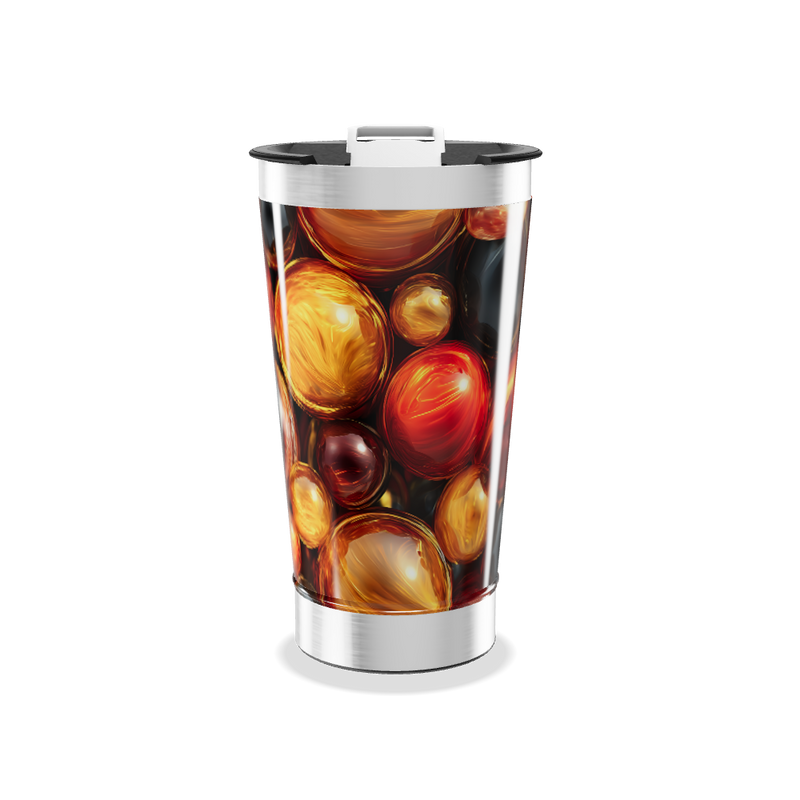 Copo Térmico - Estampa Bolas Coloridas