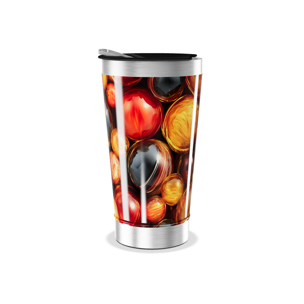 Copo Térmico - Estampa Bolas Coloridas