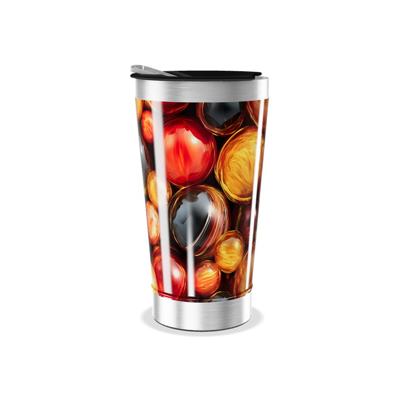 Copo Térmico - Estampa Bolas Coloridas