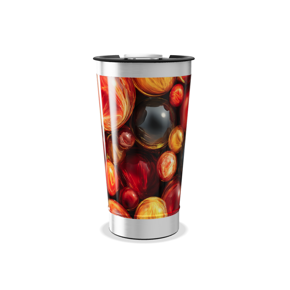 Copo Térmico - Estampa Bolas Coloridas