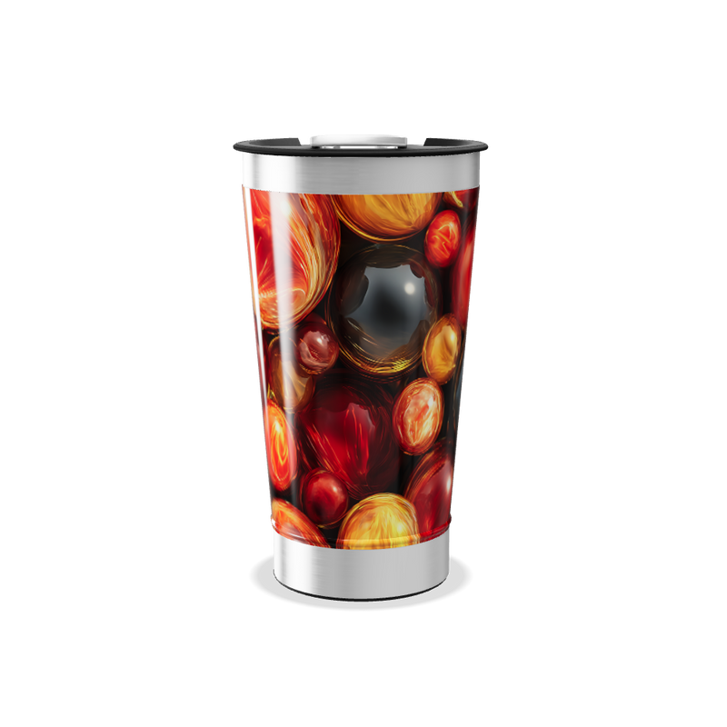 Copo Térmico - Estampa Bolas Coloridas