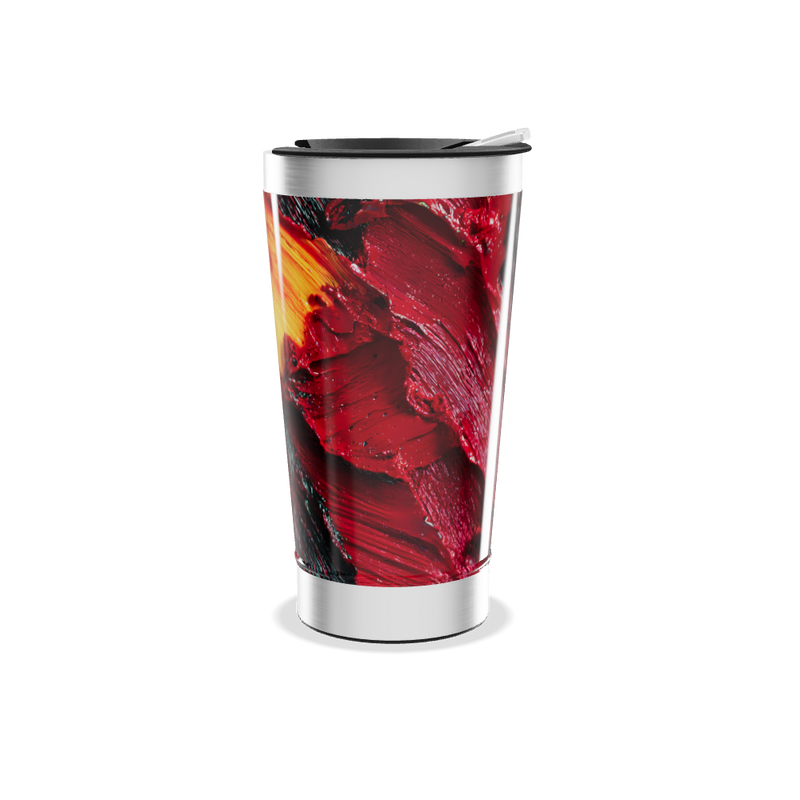 Copo Térmico - Estampa Abstrata Colorida