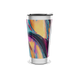 Copo Térmico - Estampa Colorida Abstrata