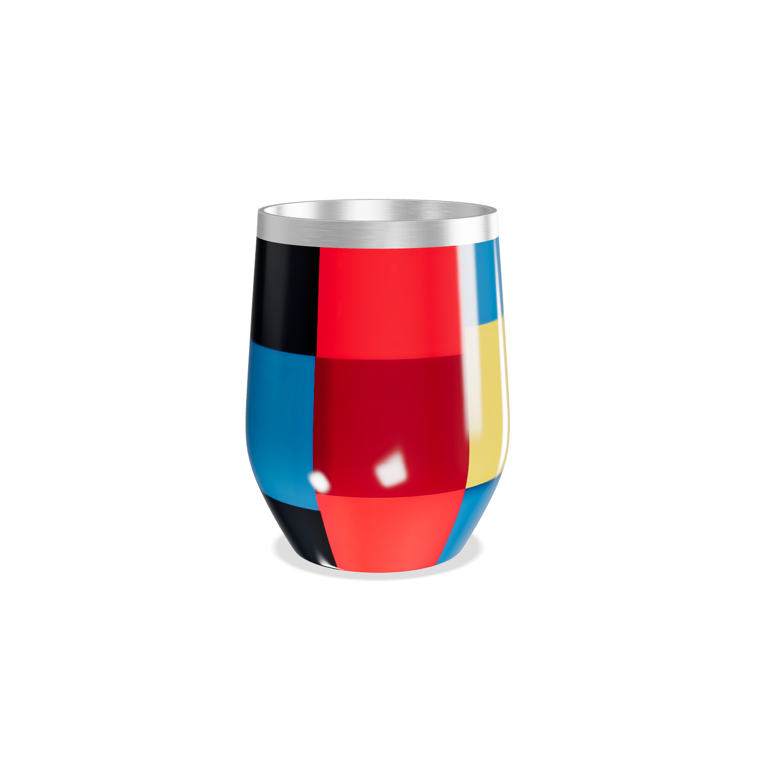 Copo Térmico Slim - Multicolorido Aço Inox