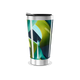 Copo Térmico - Design Abstrato Azul Verde