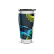 Copo Térmico - Design Abstrato Azul Verde