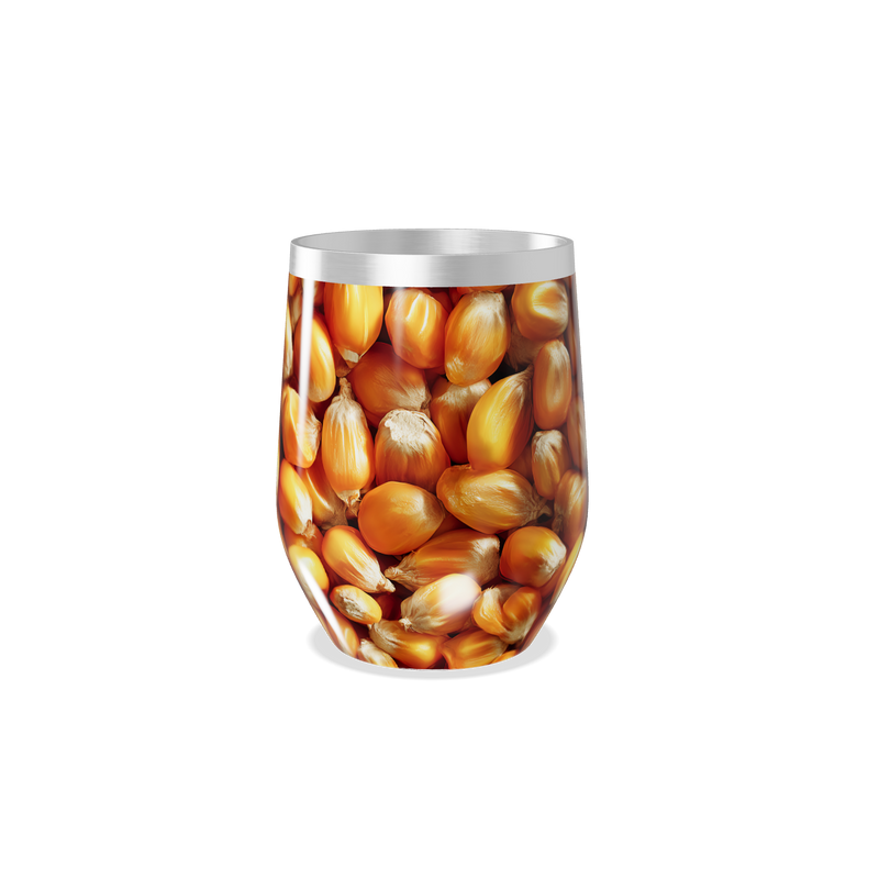 Copo Térmico Slim - Milho Estampado Inox