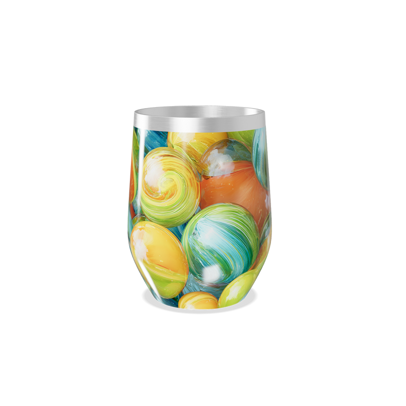 Copo Térmico Slim - Estampa Colorida Aço Inox