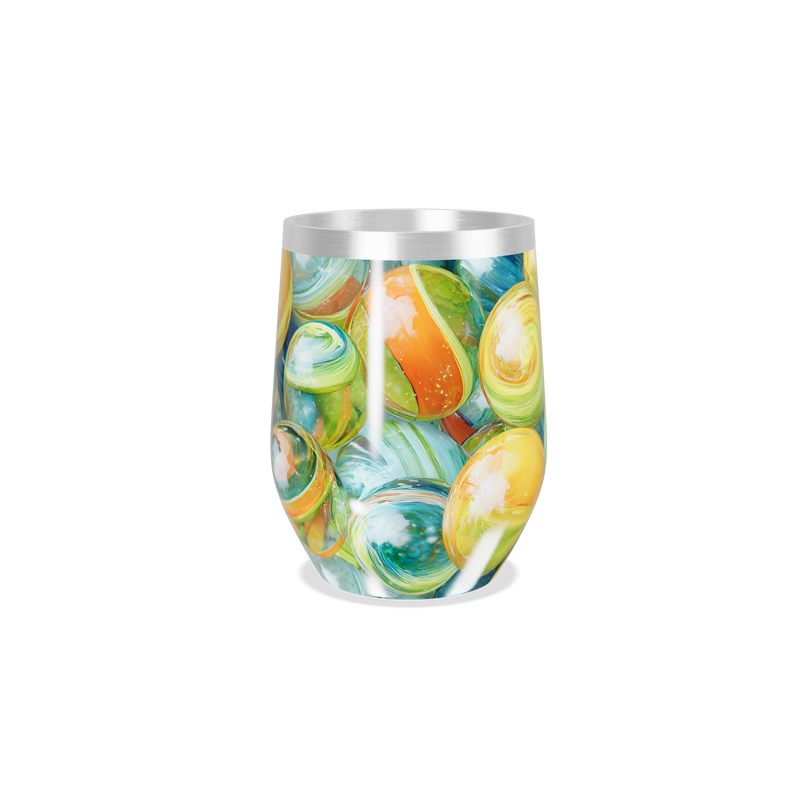 Copo Térmico Slim - Estampa Colorida Aço Inox