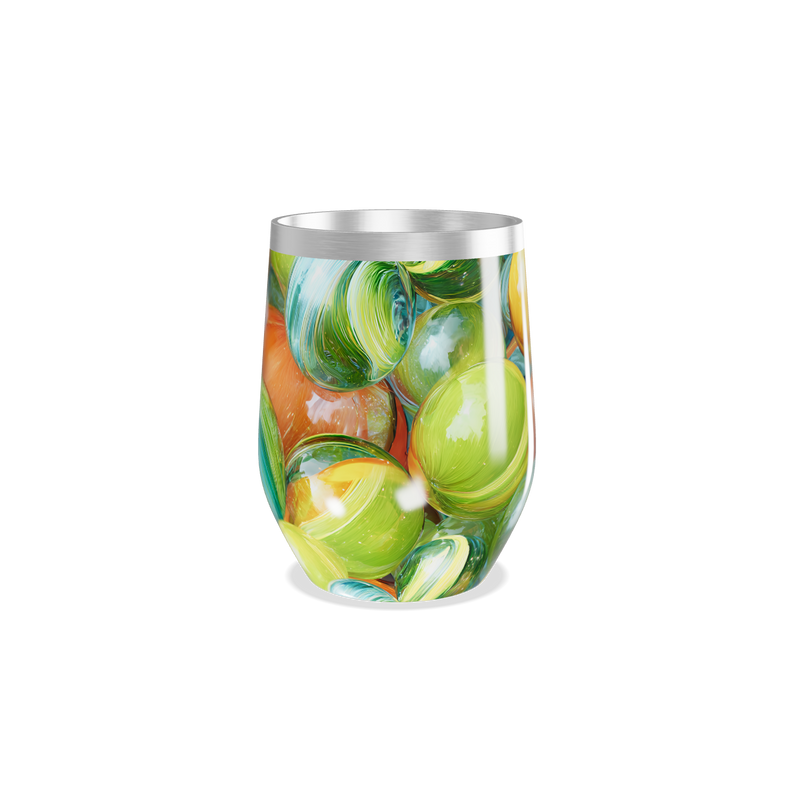 Copo Térmico Slim - Estampa Colorida Aço Inox