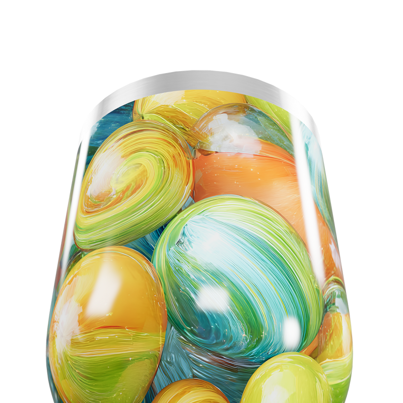 Copo Térmico Slim - Estampa Colorida Aço Inox