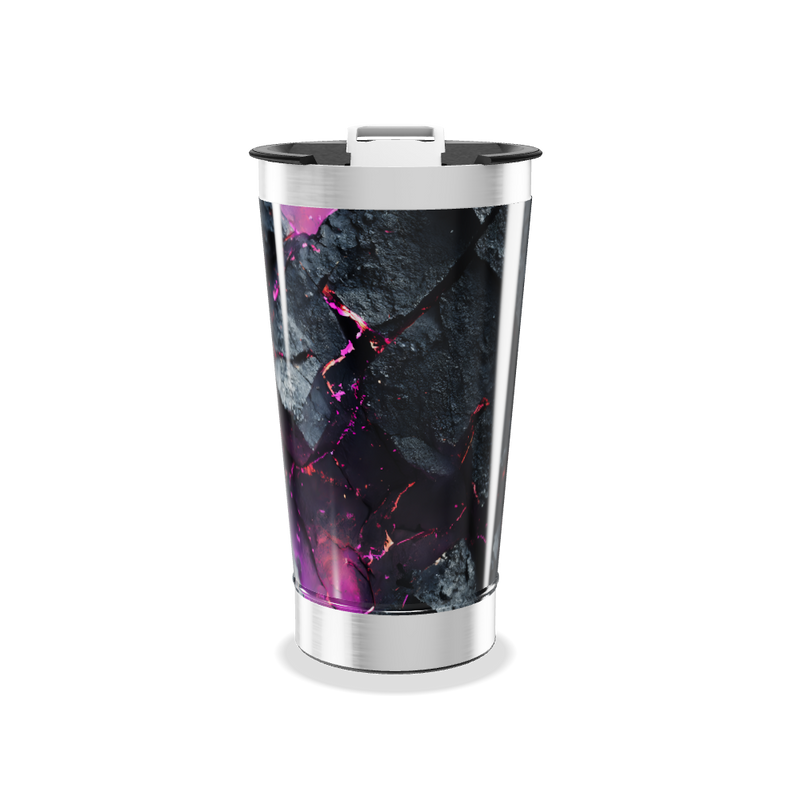 Copo Térmico - Estampa Rocha Vulcânica