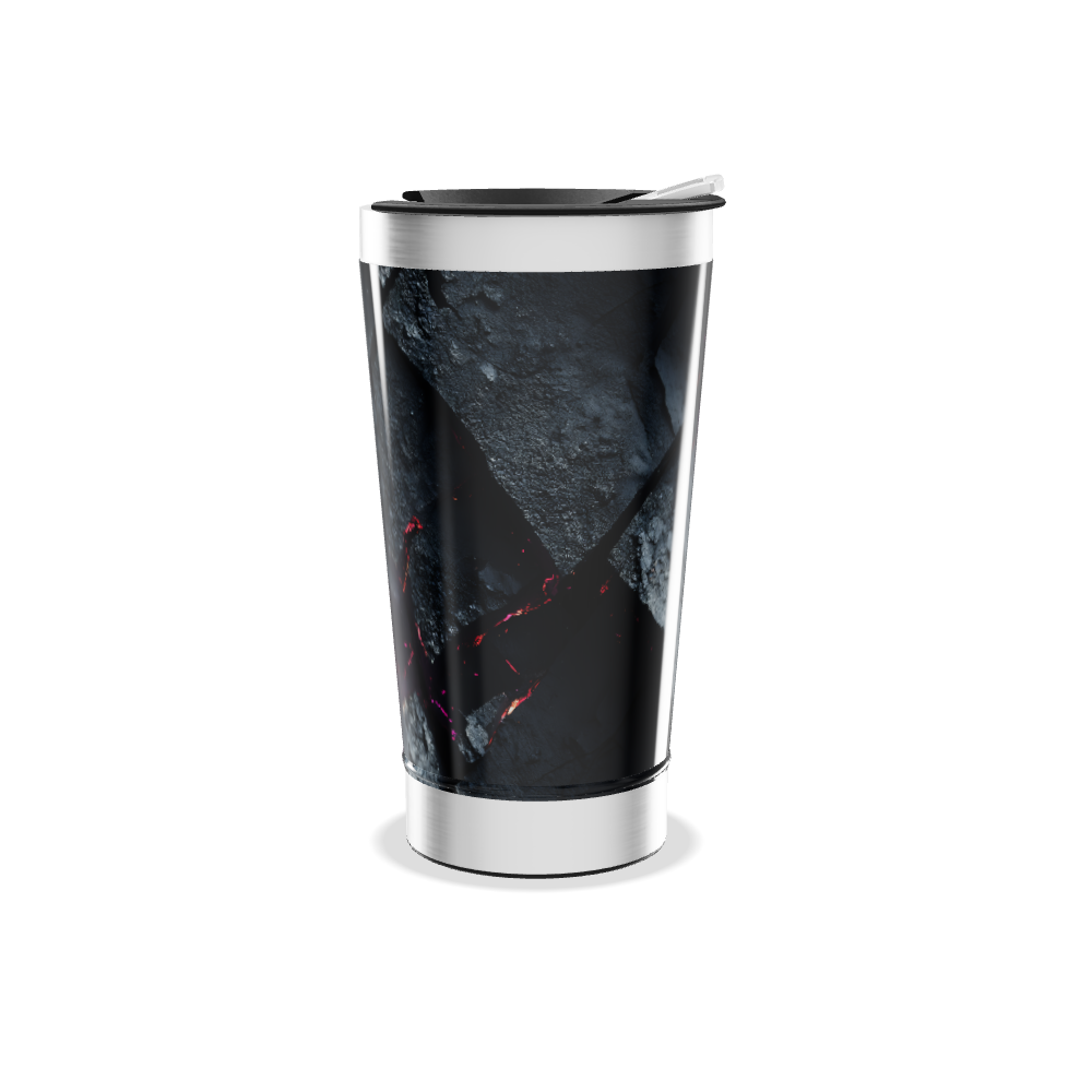 Copo Térmico - Estampa Rocha Vulcânica