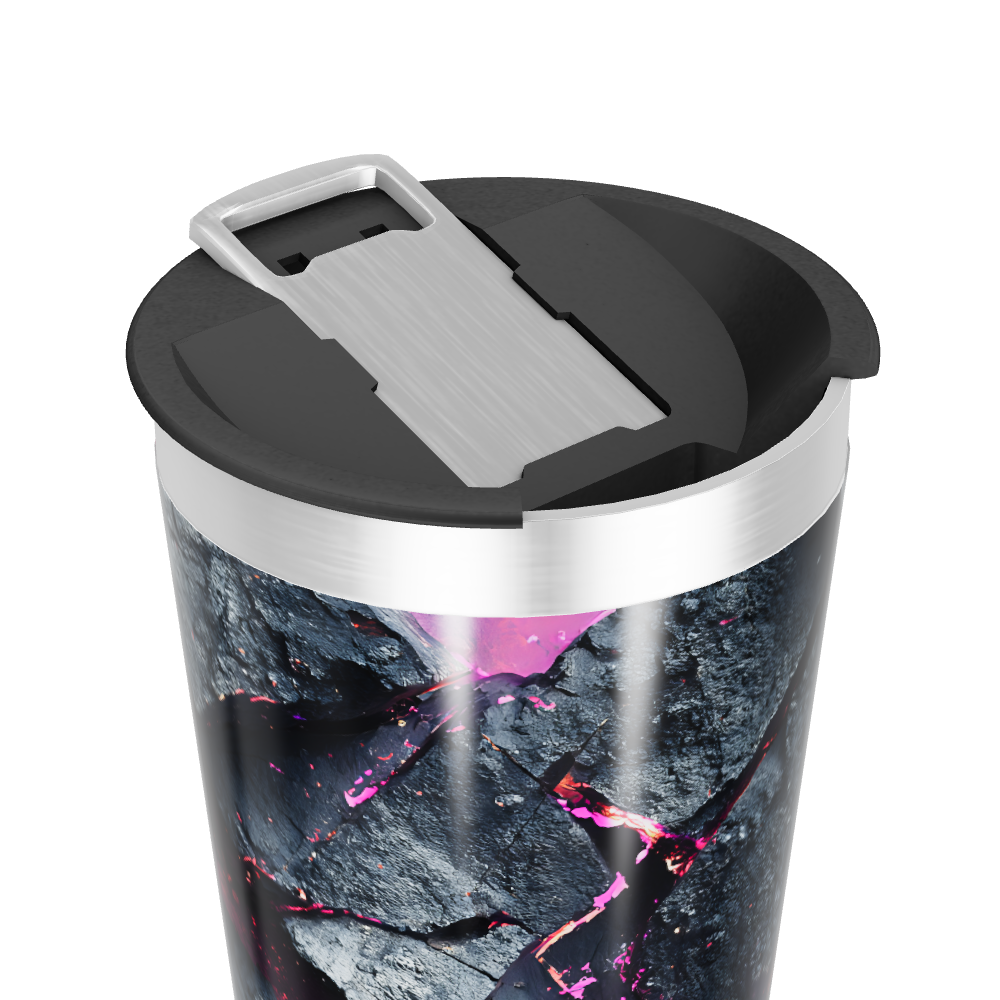 Copo Térmico - Estampa Rocha Vulcânica