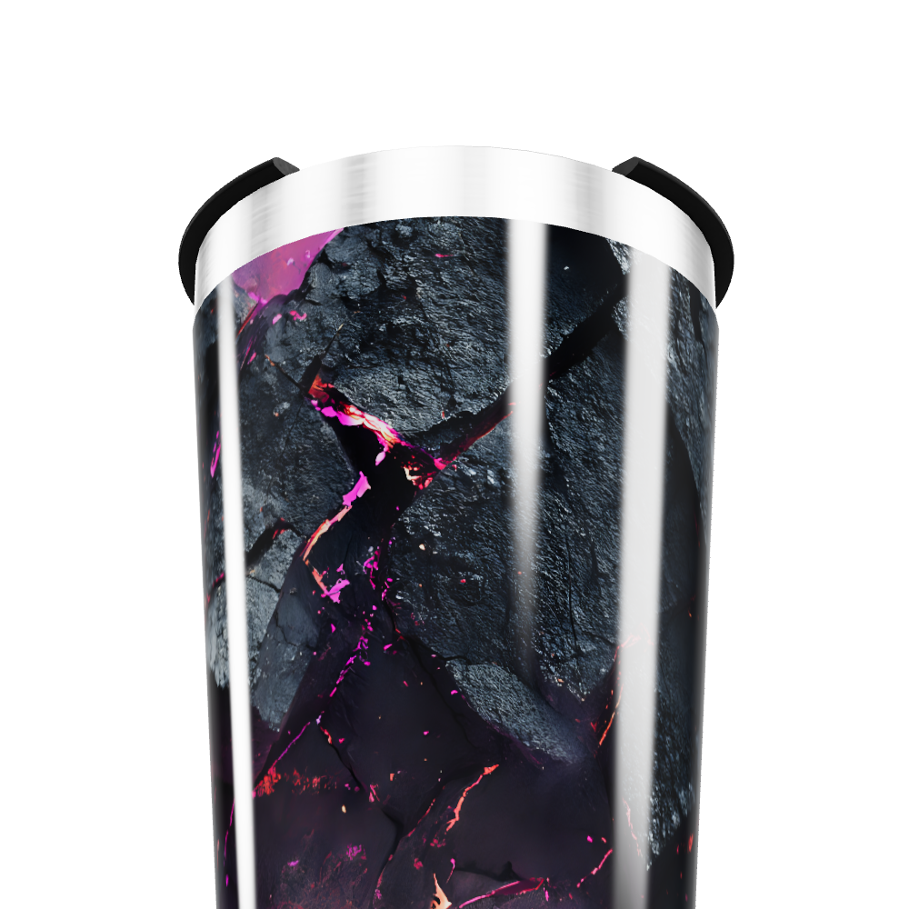 Copo Térmico - Estampa Rocha Vulcânica