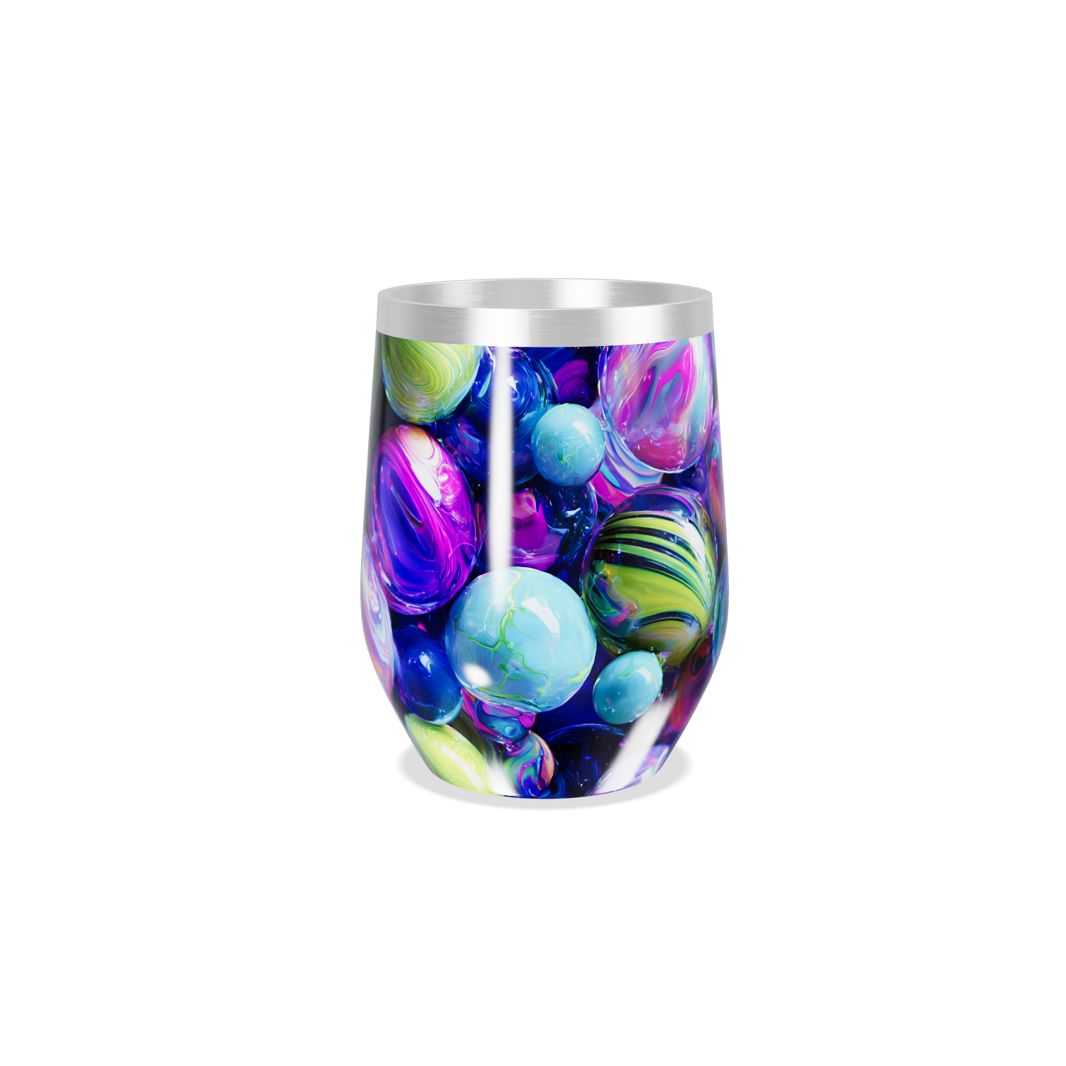 Copo Térmico Slim - Estampa Multicolorida