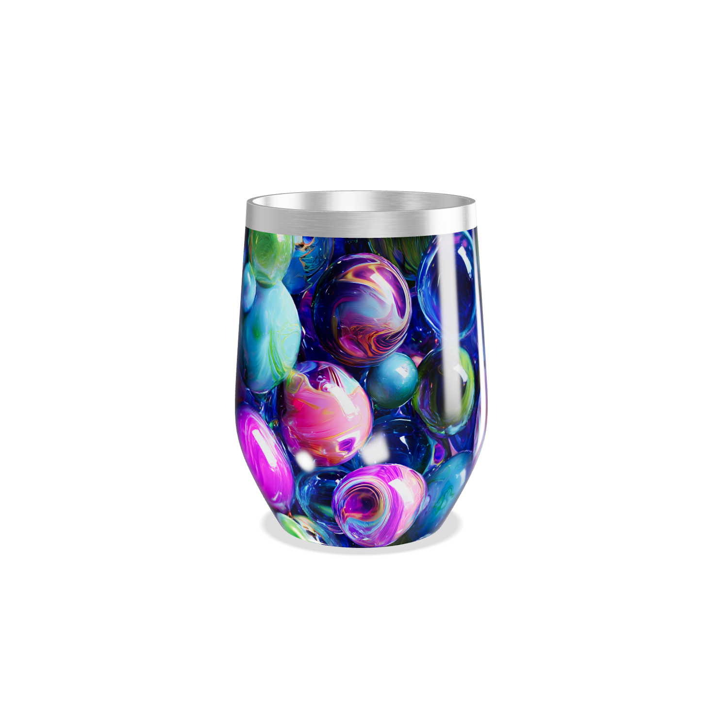 Copo Térmico Slim - Estampa Multicolorida