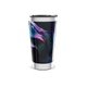 Copo Térmico - Preto com Design Colorido
